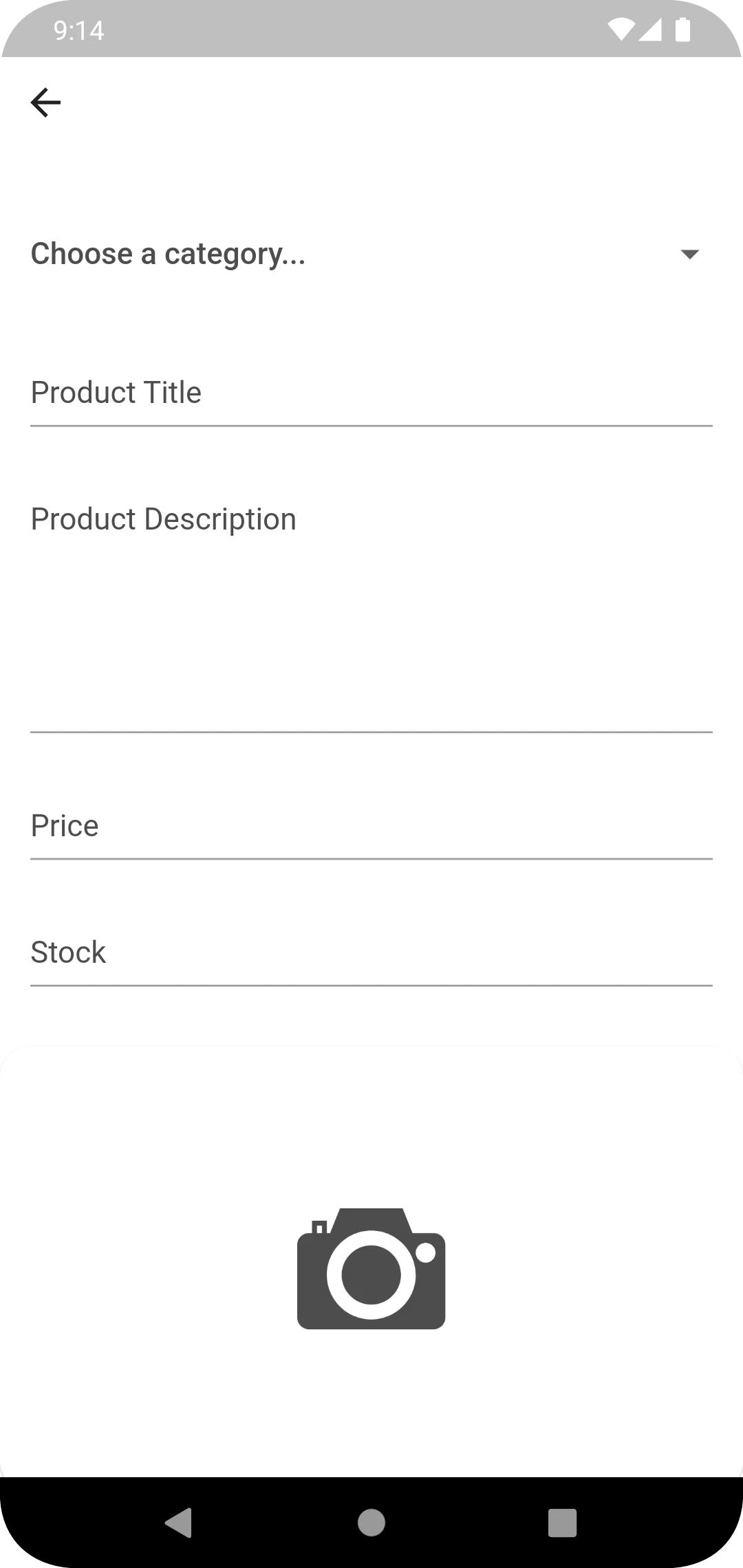 C Restaurant Admin Demo screenshot
